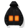 Stay Warm Anywhere — Smart Heated Jacket with Hoodie