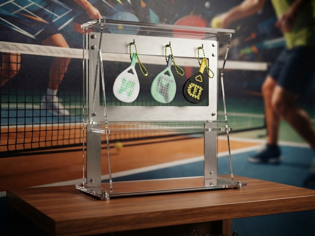 Mini Padel Racket Keychain