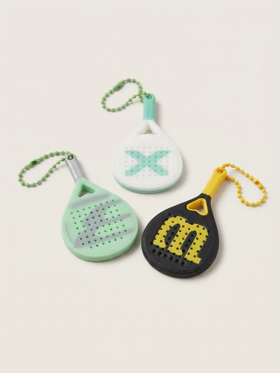 Mini Padel Racket Keychain