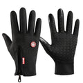 1pc Double-Layer Thermal Lined Warm, Anti-Slip, Waterproof, Touchscreen Compatible,Windproof Sports & Cycling Gloves