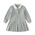 Dave Bella Brand Girl Polo Dress Autumn Long Sleeve Princess