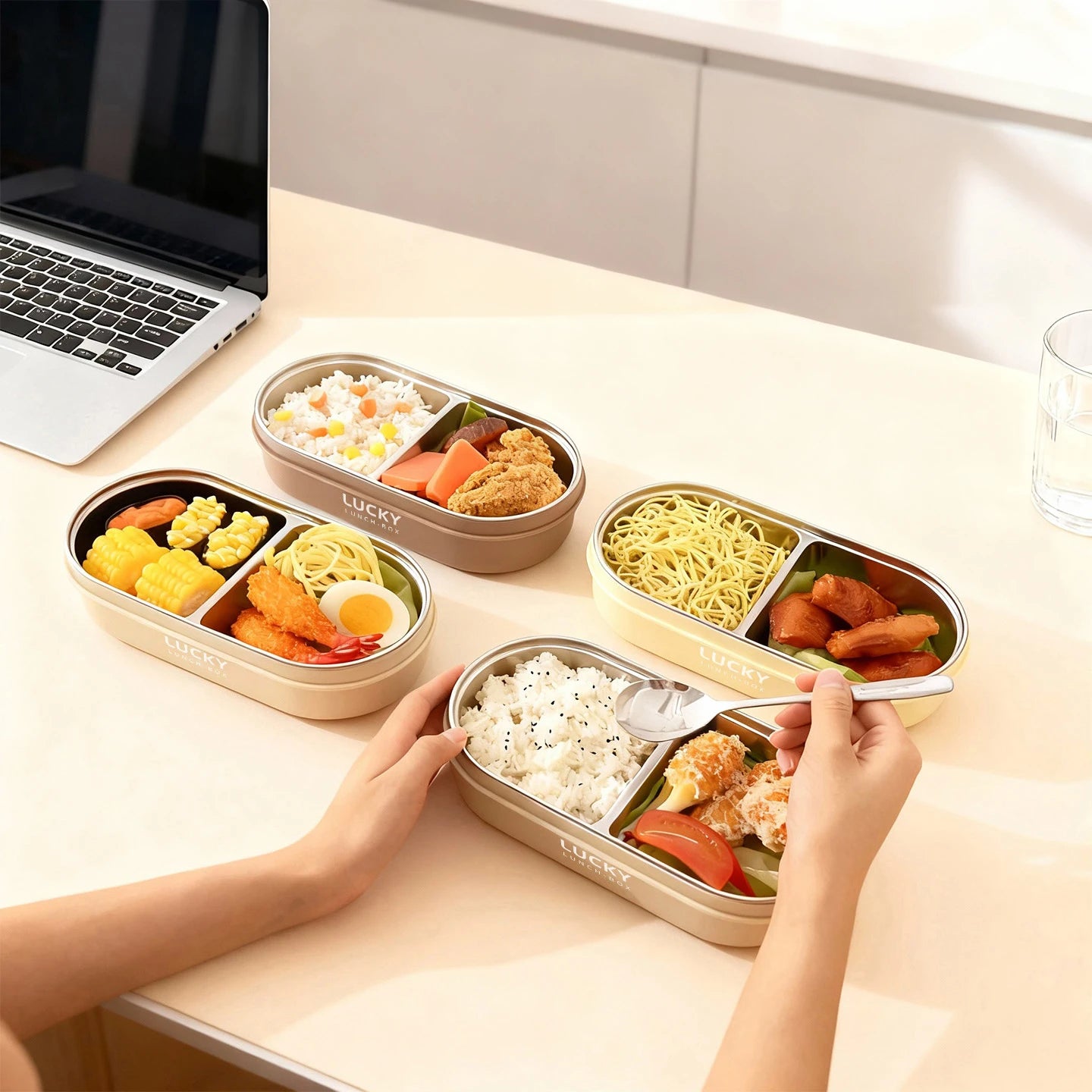 Heatable Stainless Steel Lunch box