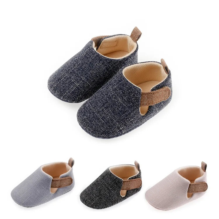 New Cotton Baby Shoes Soft Non-slip Rubber Sole Newborn Toddler Shoes