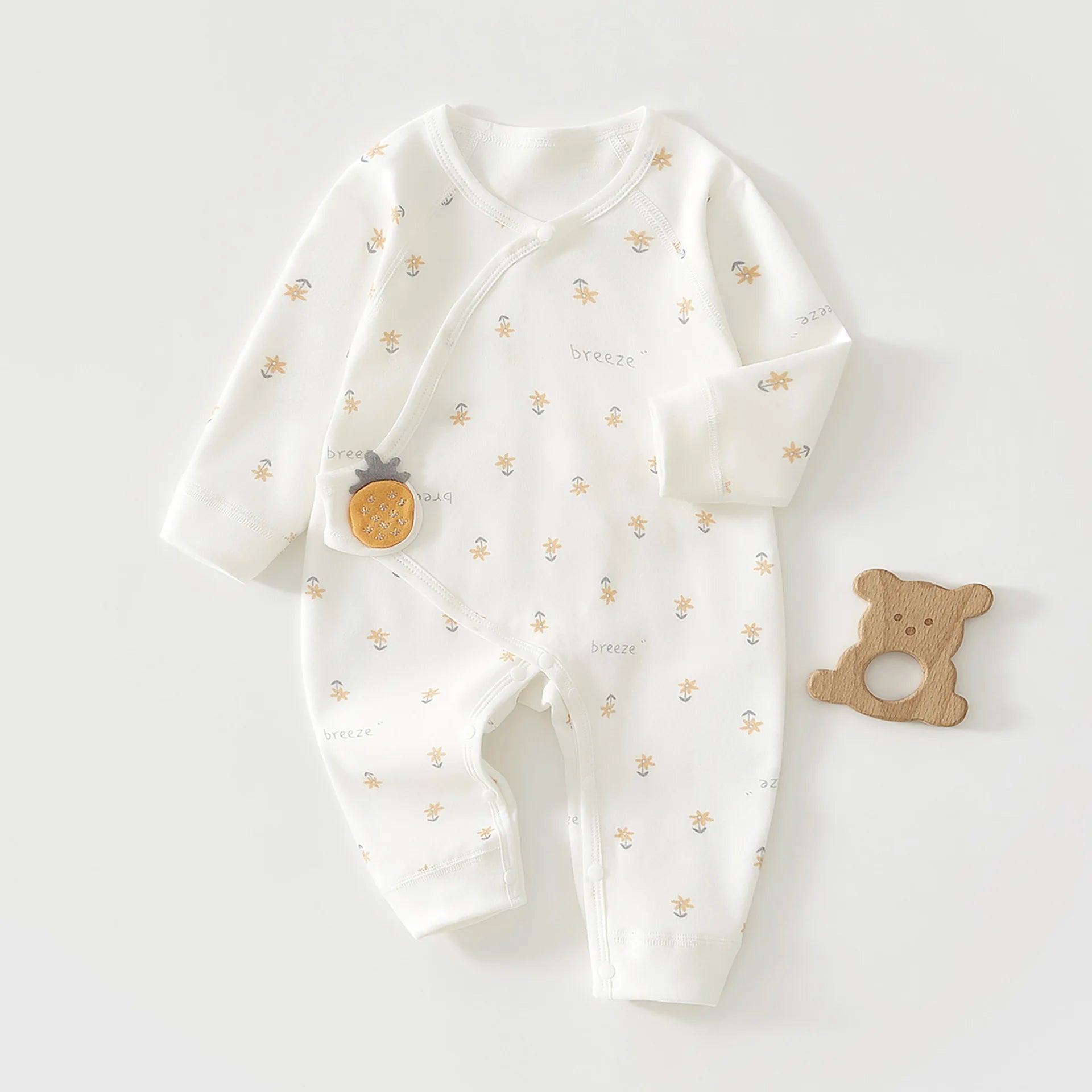 Four Season Cartoon Cotton Baby Romper (0-6M)