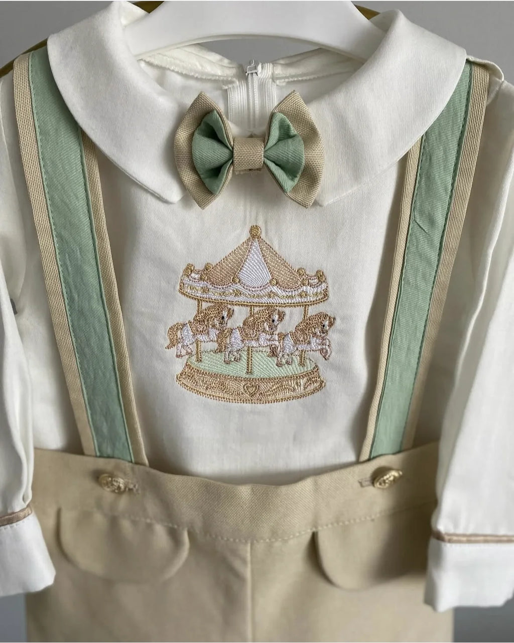 Boys Merry-Go-Round Embroidery Suit