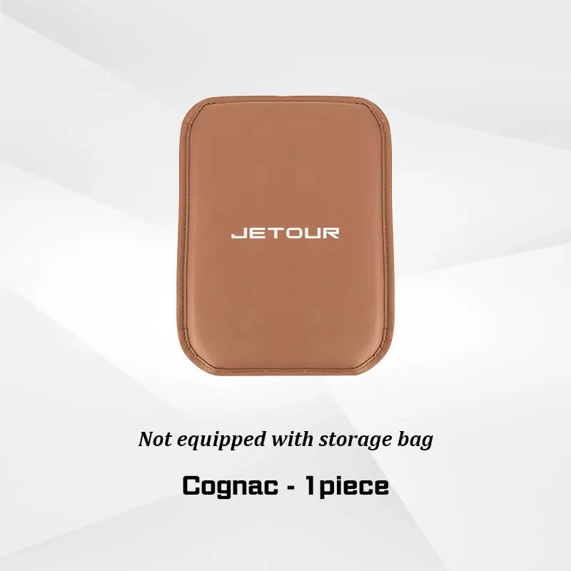 For Jetour T3  Leather Car Armrest Box Mat Accessories Center Console Protector Cushion