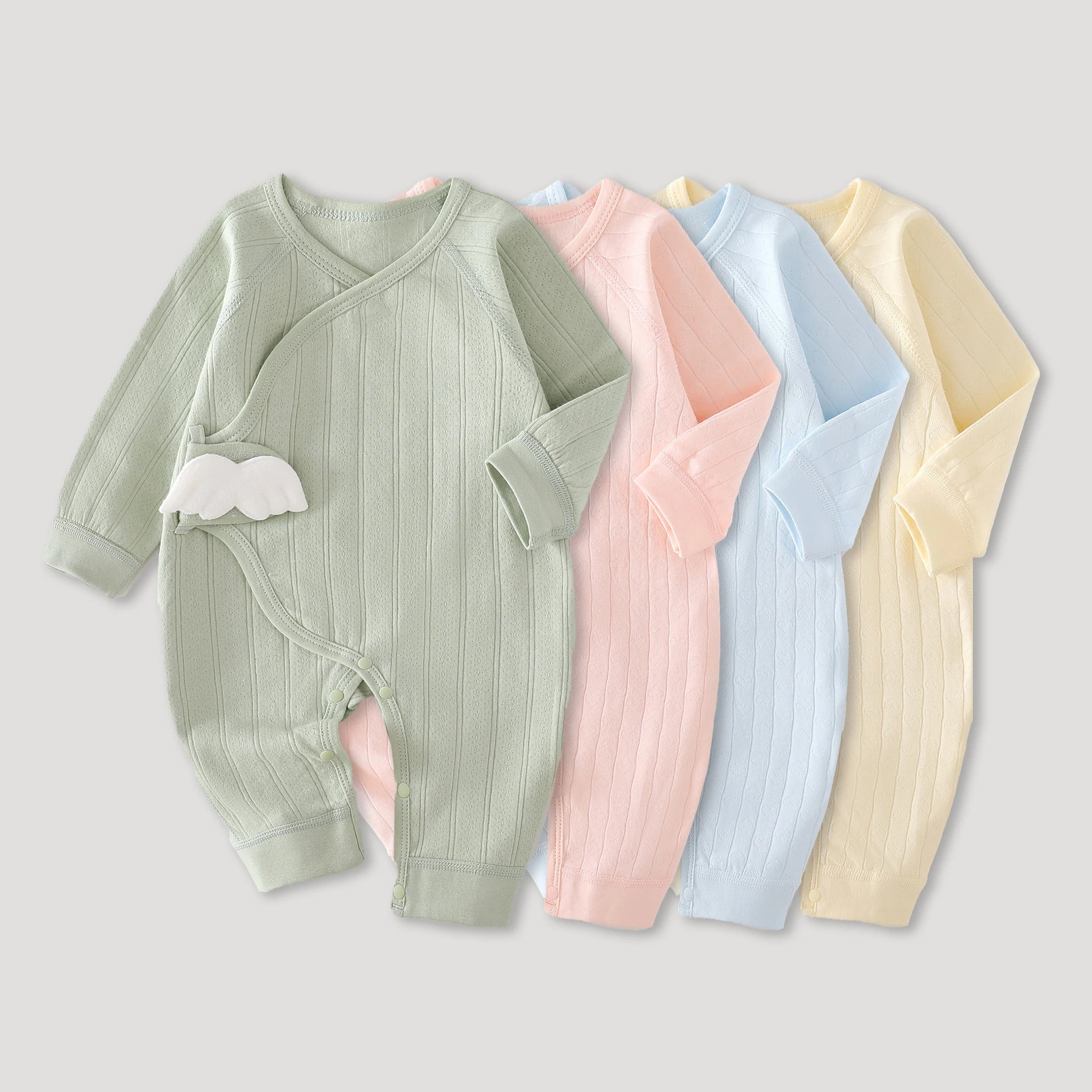 Spring & Autumn Baby Jumpsuit – 0-6 Months
