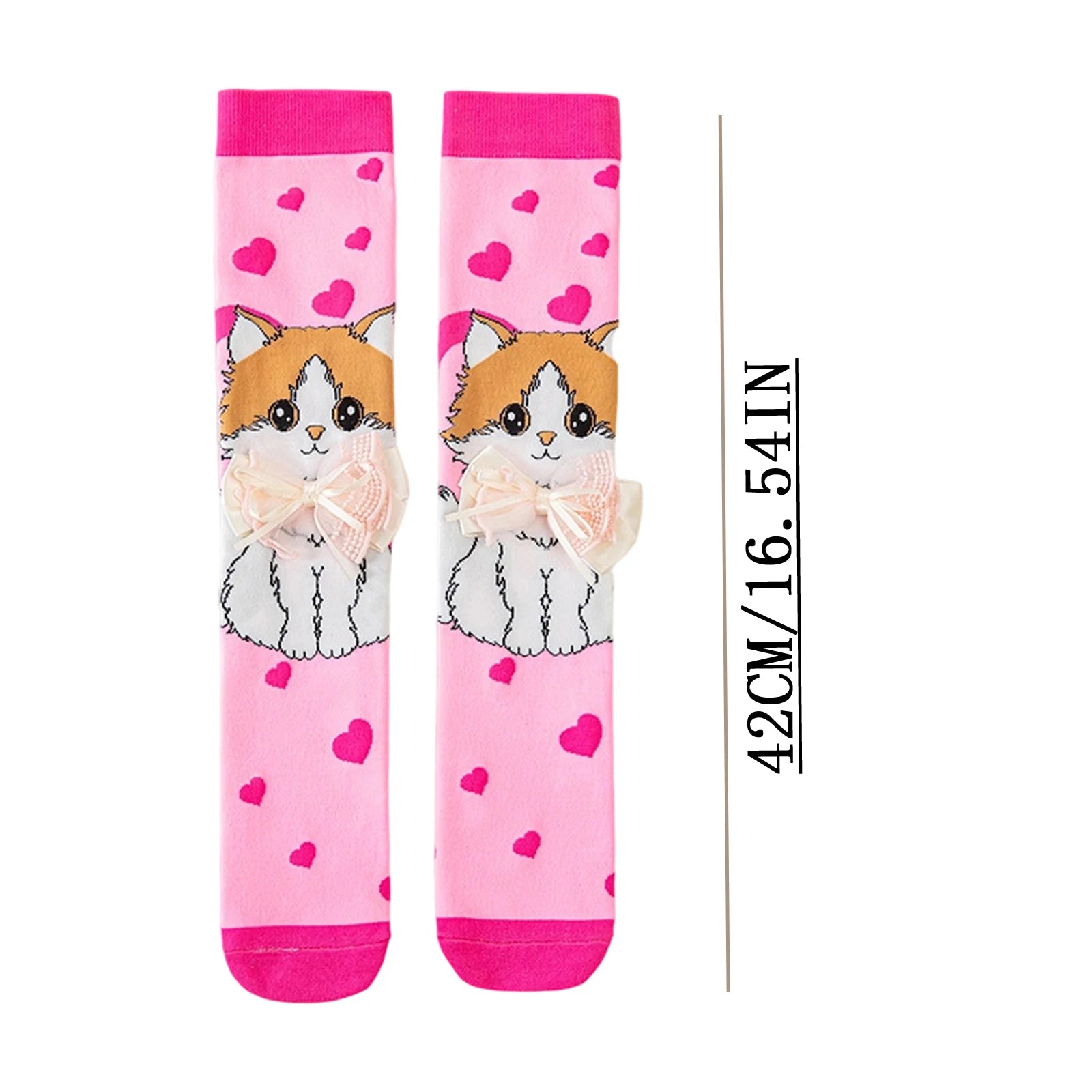 Cute Cartoon Animal Knee-High Socks for Kids