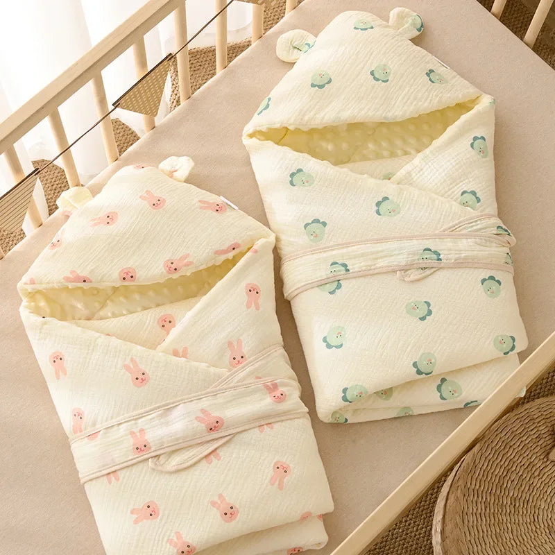 Floral Baby Blanket – Soft & Cozy