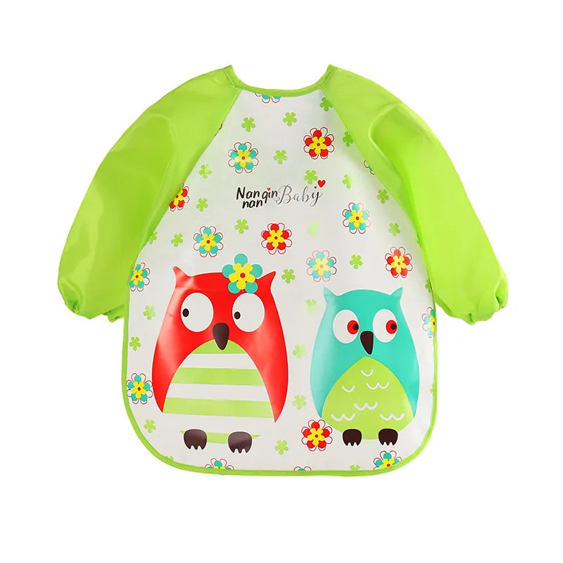 Kids Long Sleeve Feeding Bib