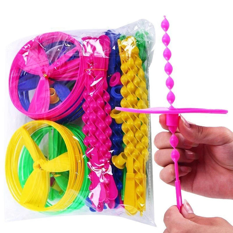 10/20pcs colorful dragonfly flying toys – perfect for kids’ party favors and goodie bags.