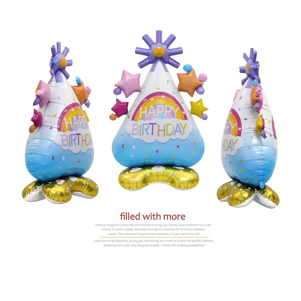 Birthday Party 4D Cake Balloon Decoration