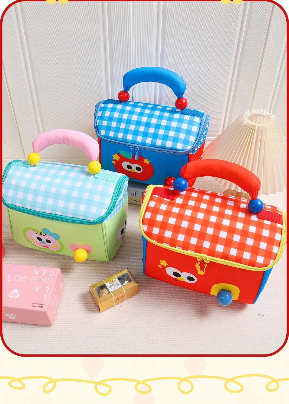 Small House Bag Creative Lunch Box Bag For Student