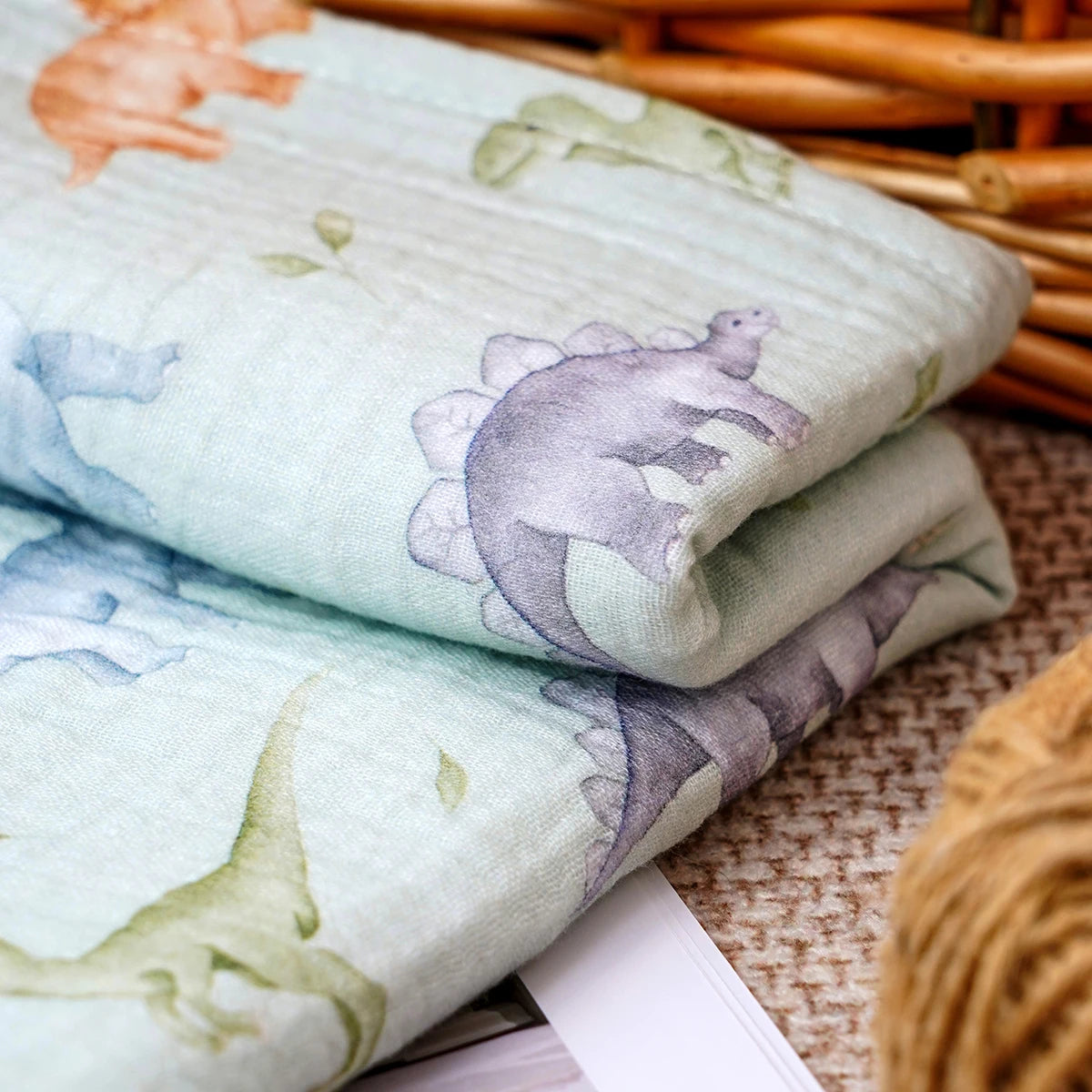 Soft Cotton Baby Swaddle Blanket Size 80x80cm
