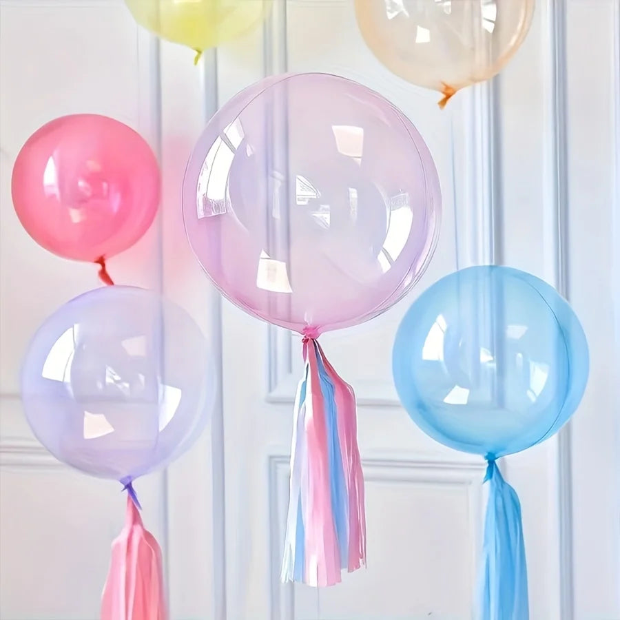 8pcs Crystal Popo Ball Transparent Color