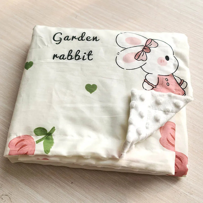 Double Layer Baby Blanket – Soft, Warm & Lightweight