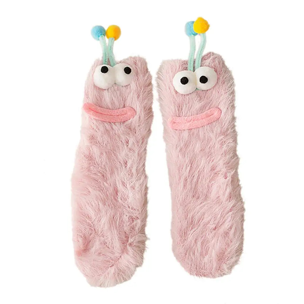 Kids Winter Cartoon Animal Socks – Warm & Thick