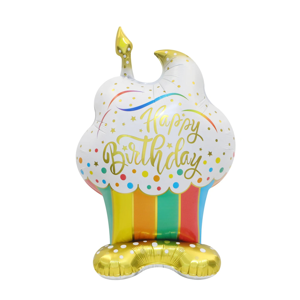 Birthday Party 4D Cake Balloon Decoration
