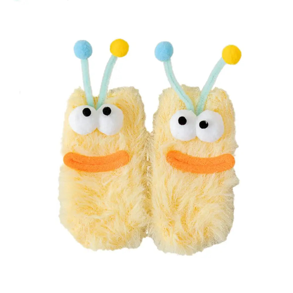 Kids Winter Cartoon Animal Socks – Warm & Thick