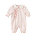Dave Bella Brand Floral Baby Romper – Soft Cotton Autumn Jumpsuit