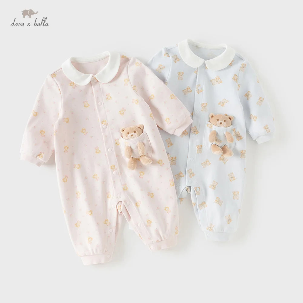 Dave Bella Brand Pure Cotton Baby Jumpsuit