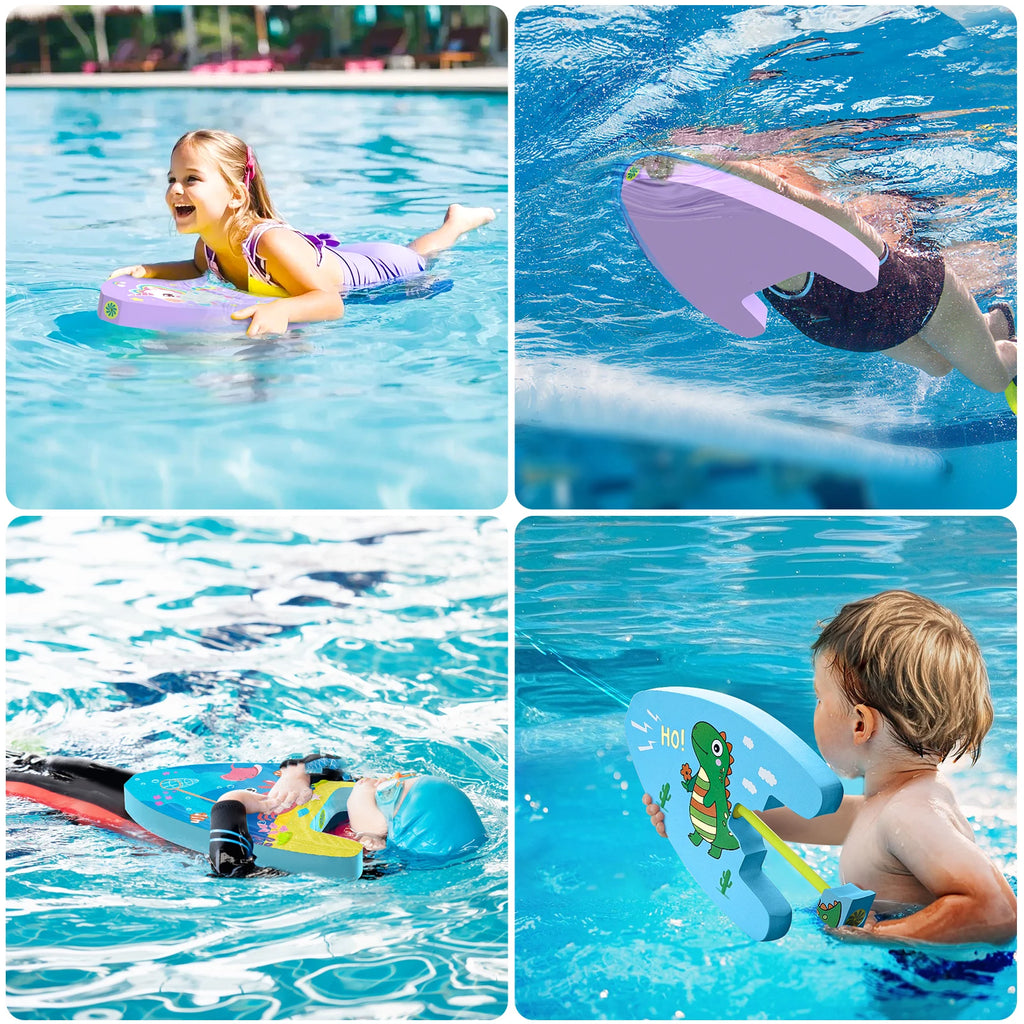 Cute Kids Swim Kickboard with Water Sprayer