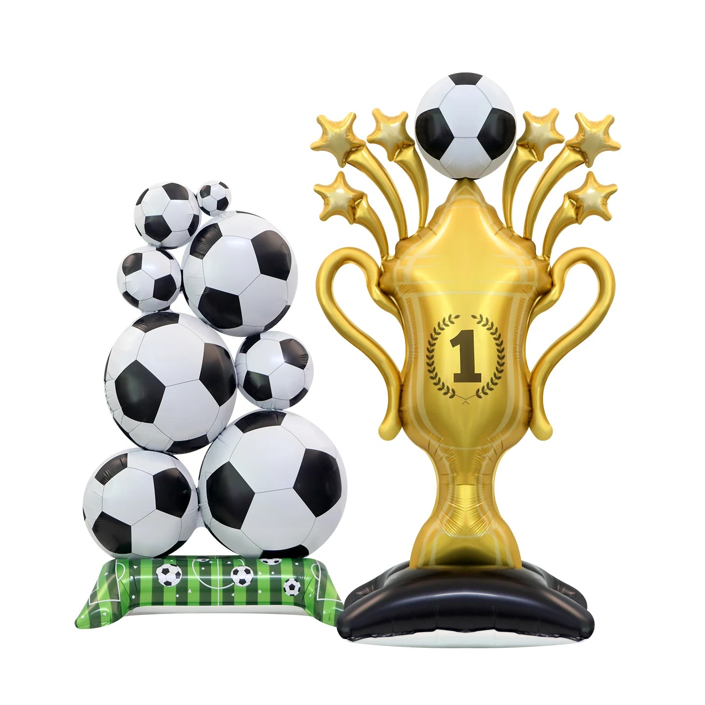 Birthday Party 4D Football Trophy Balloon.