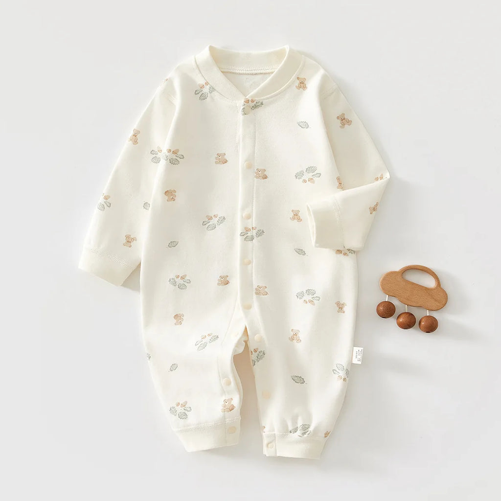 Soft Cotton Baby Climbing Romper – 0-18M