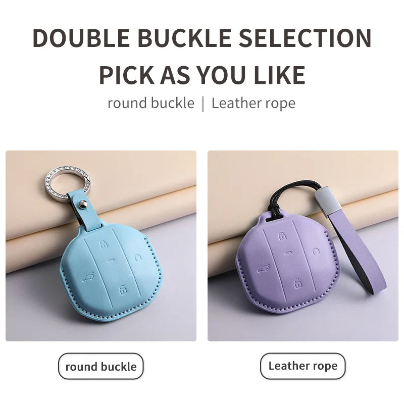 For Jetour Freedom T1 Jetour Smart Remote Key Cover Case Leather