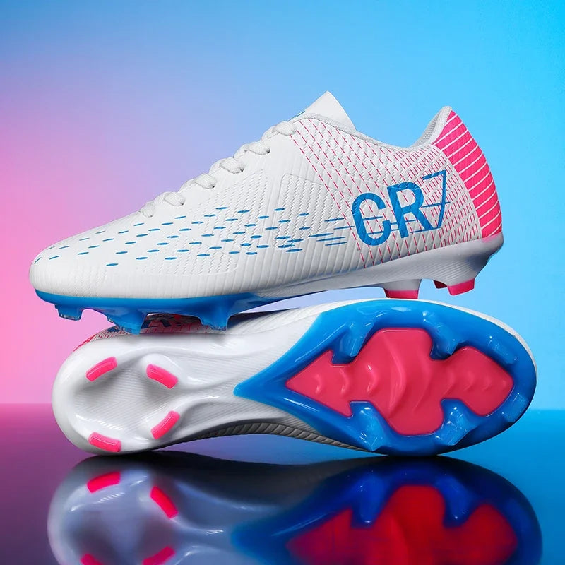 New Men Professional Football Boots Ultralight Training Unisex Breathable Soccer Shoes