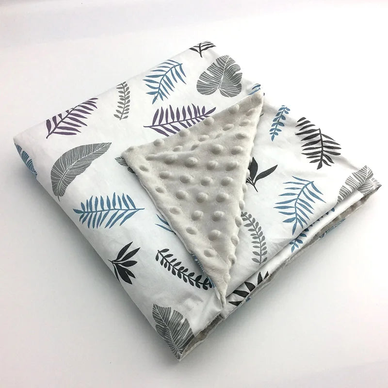 Double Layer Baby Blanket – Soft, Warm & Lightweight