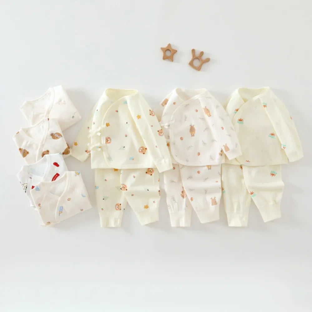 Baby Long Sleeve Cartoon Set | 0-6M