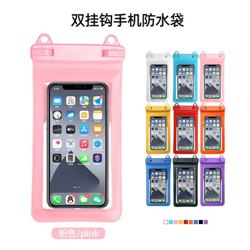 Waterproof Phone Case – Swimming & Diving Dry Bag 
 7.4 inch