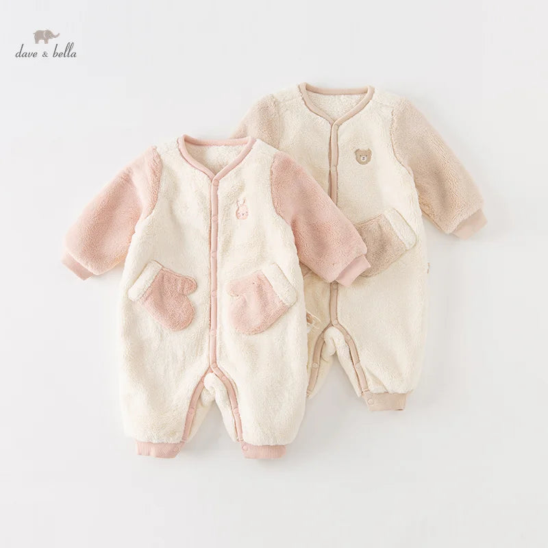 Dave Bella Baby Jumpsuit Autumn-Winter Newborn Romper