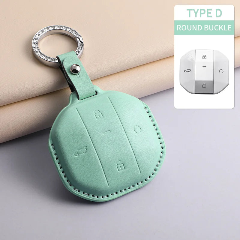 For Jetour Freedom T1 Jetour Smart Remote Key Cover Case Leather