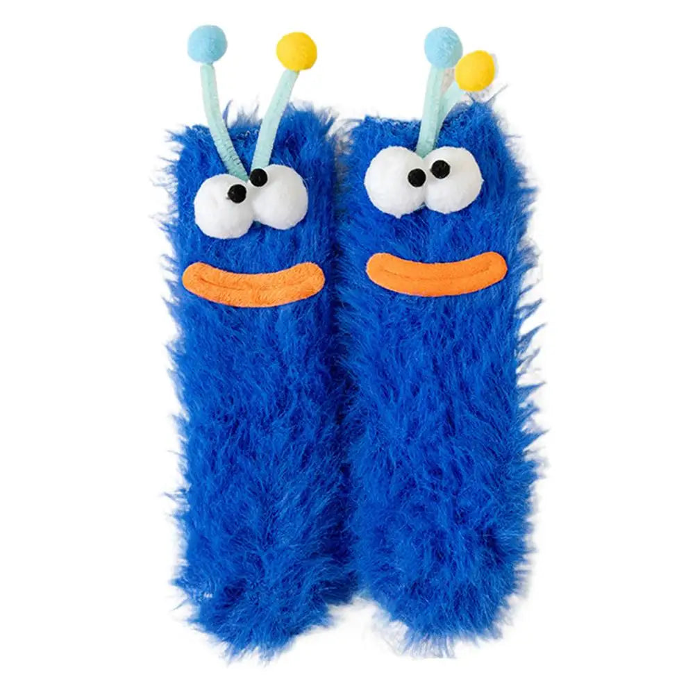 Kids Winter Cartoon Animal Socks – Warm & Thick