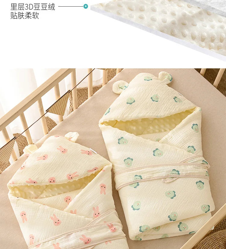 Floral Baby Blanket – Soft & Cozy