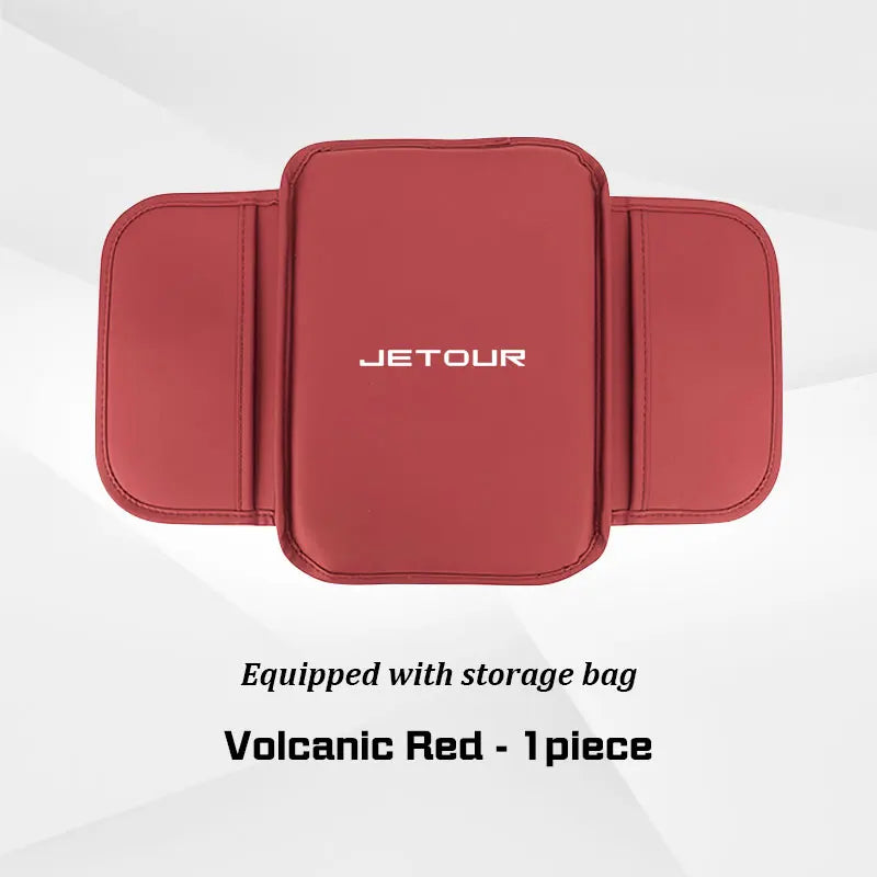For Jetour T3  Leather Car Armrest Box Mat Accessories Center Console Protector Cushion