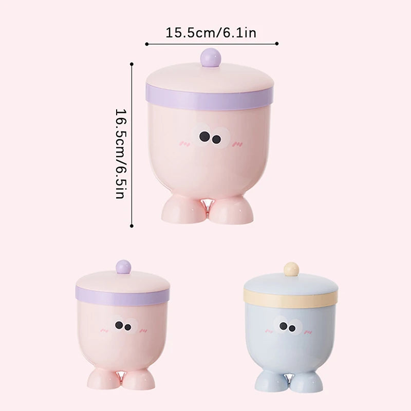 Mini Desktop Trash Can with Lid
