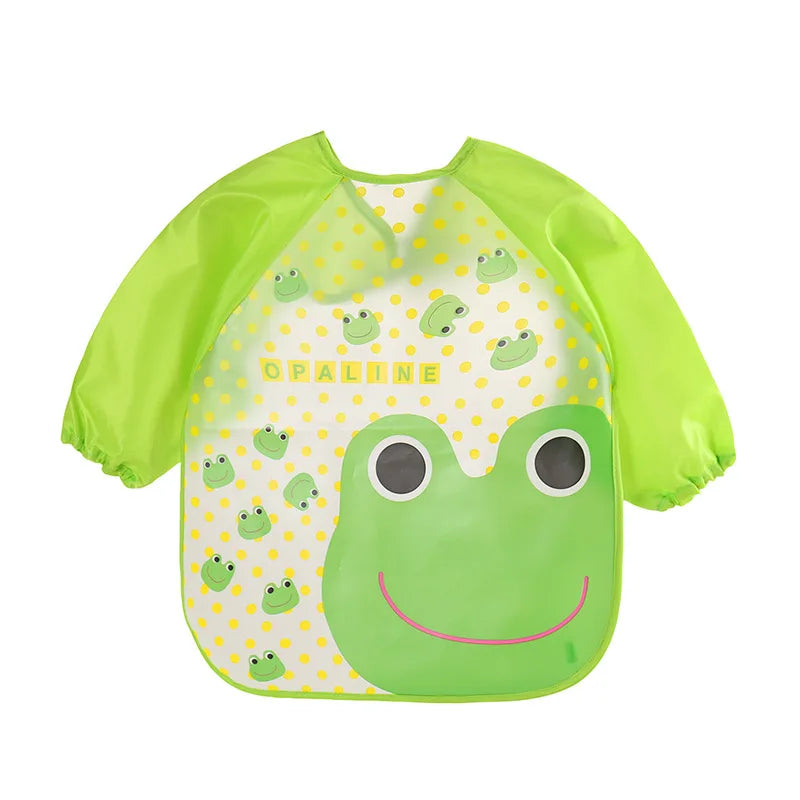 Kids Long Sleeve Feeding Bib