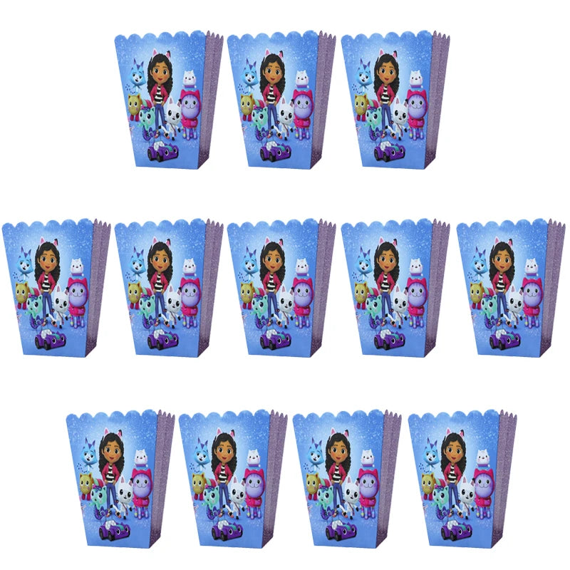 Gabby Doll House Party Tableware Set for Girls