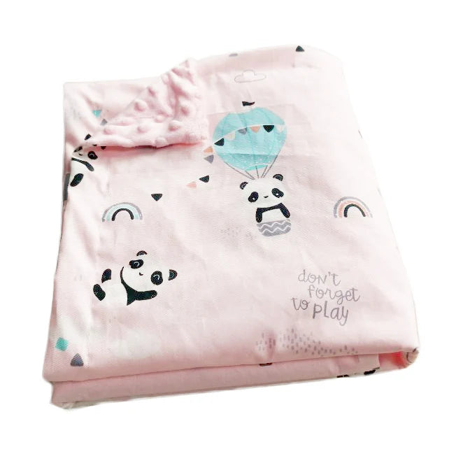 Double Layer Baby Blanket – Soft, Warm & Lightweight