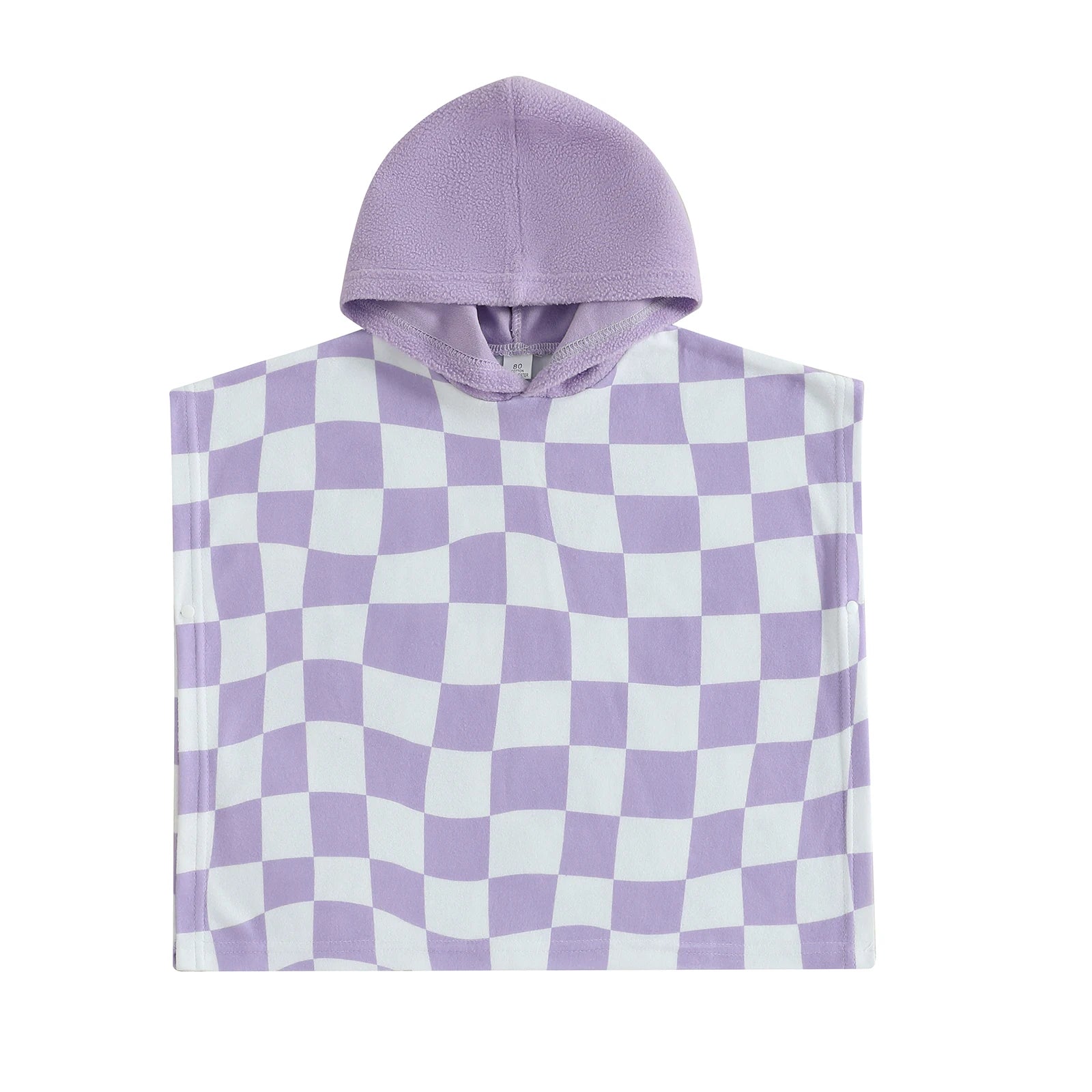 Kids Hooded Beach Poncho Towels Summer Swimwear