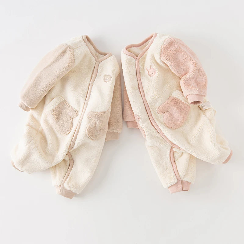 Dave Bella Baby Jumpsuit Autumn-Winter Newborn Romper