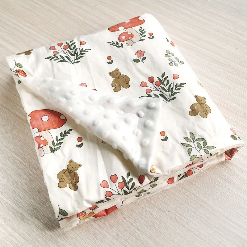 Double Layer Baby Blanket – Soft, Warm & Lightweight