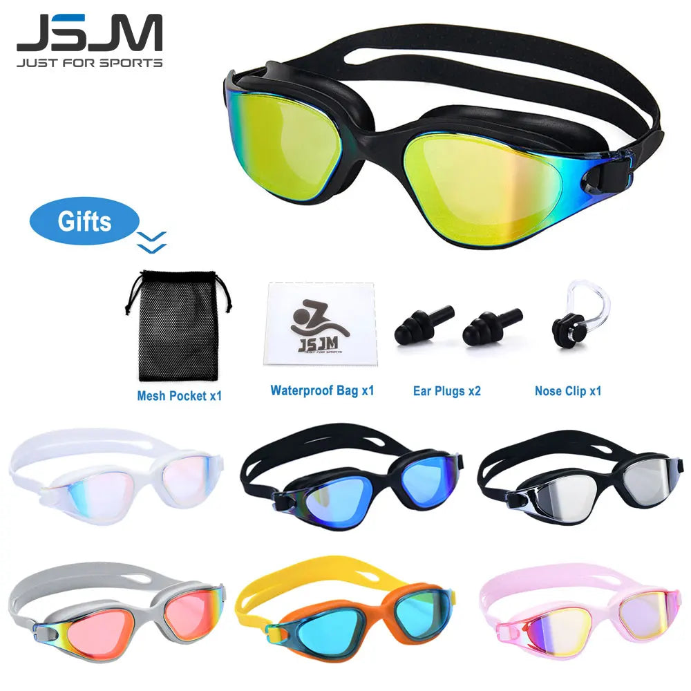 Unisex Swimming Goggles – Anti-Fog Swim Glasses