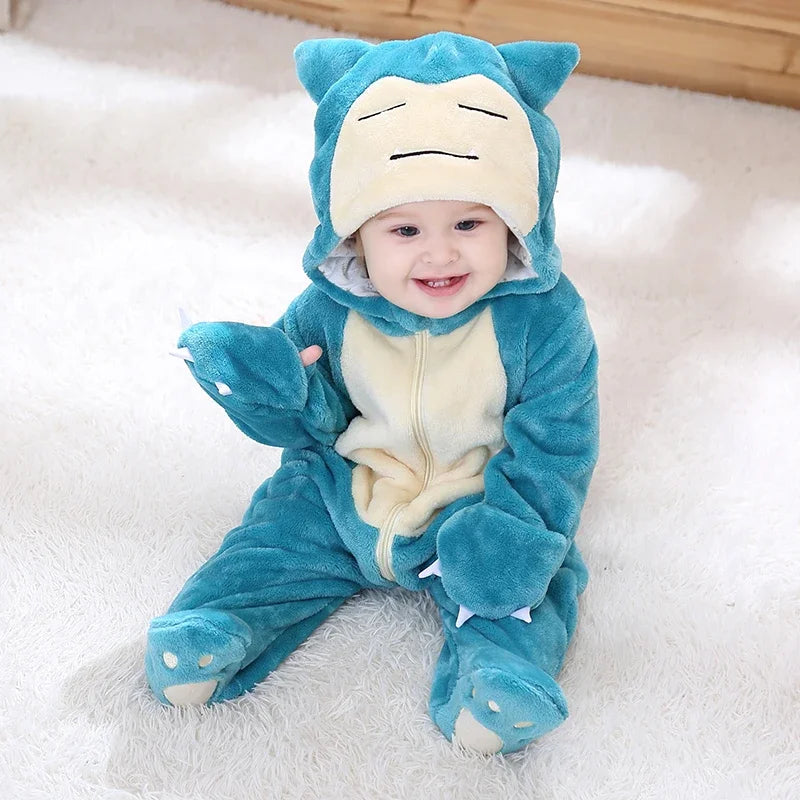 Funny Snorlax Baby Costume