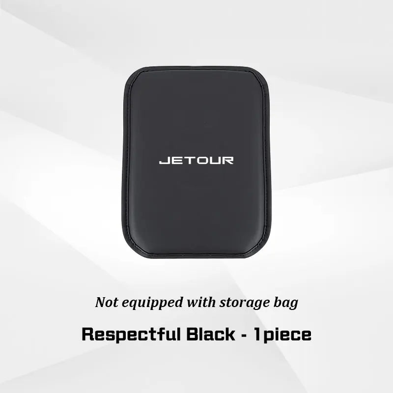 For Jetour T3  Leather Car Armrest Box Mat Accessories Center Console Protector Cushion