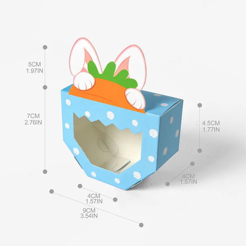 Cute Window Treat Boxes – Fruit & Heart Party Favors (10/20PCS)