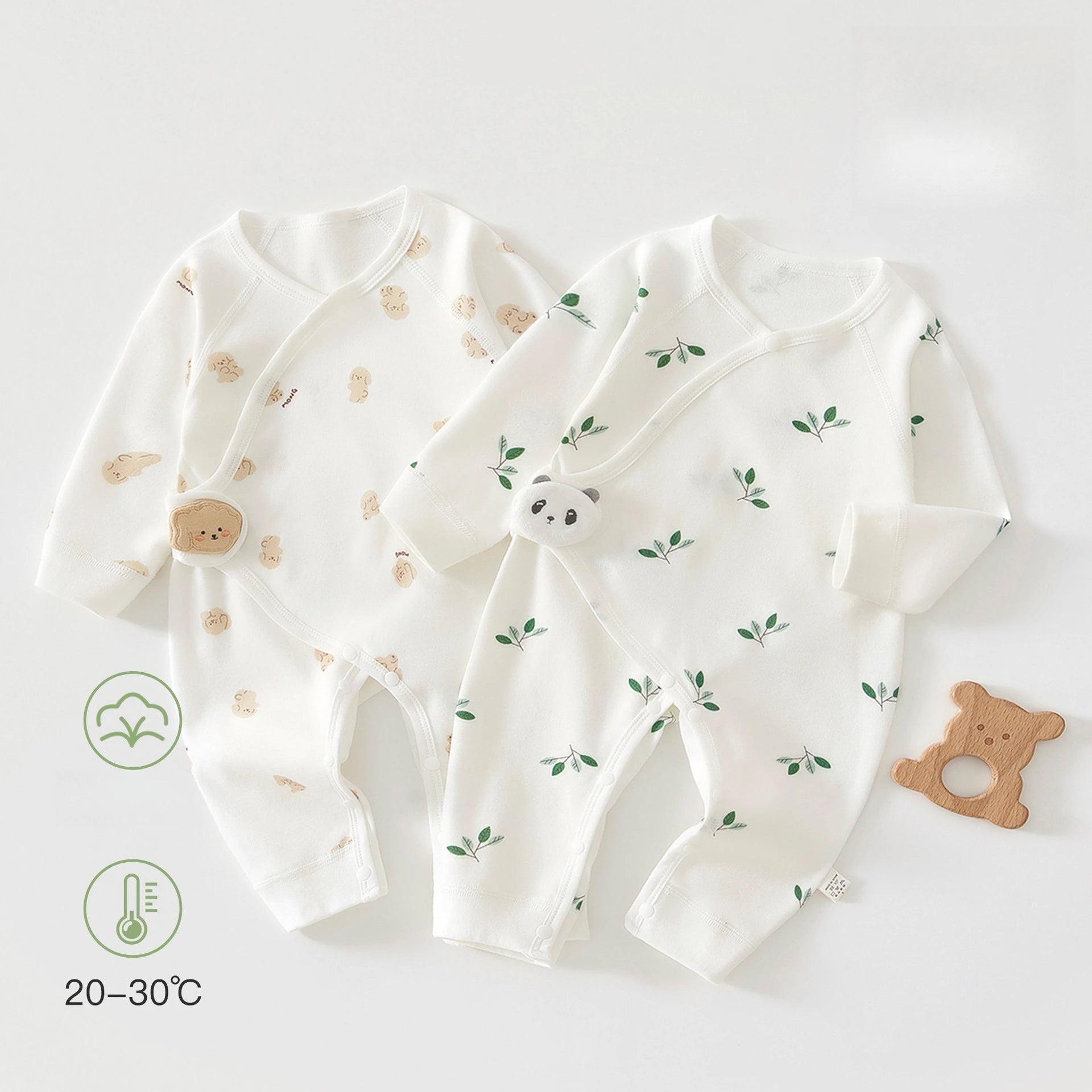 Four Season Cartoon Cotton Baby Romper (0-6M)